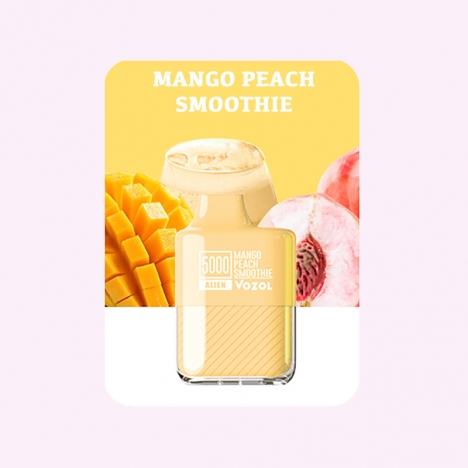 Vozol Alien 5000 Mango Peach Smoothie Pod