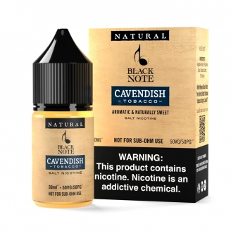 Black Note Cavendish Tobacco Salt